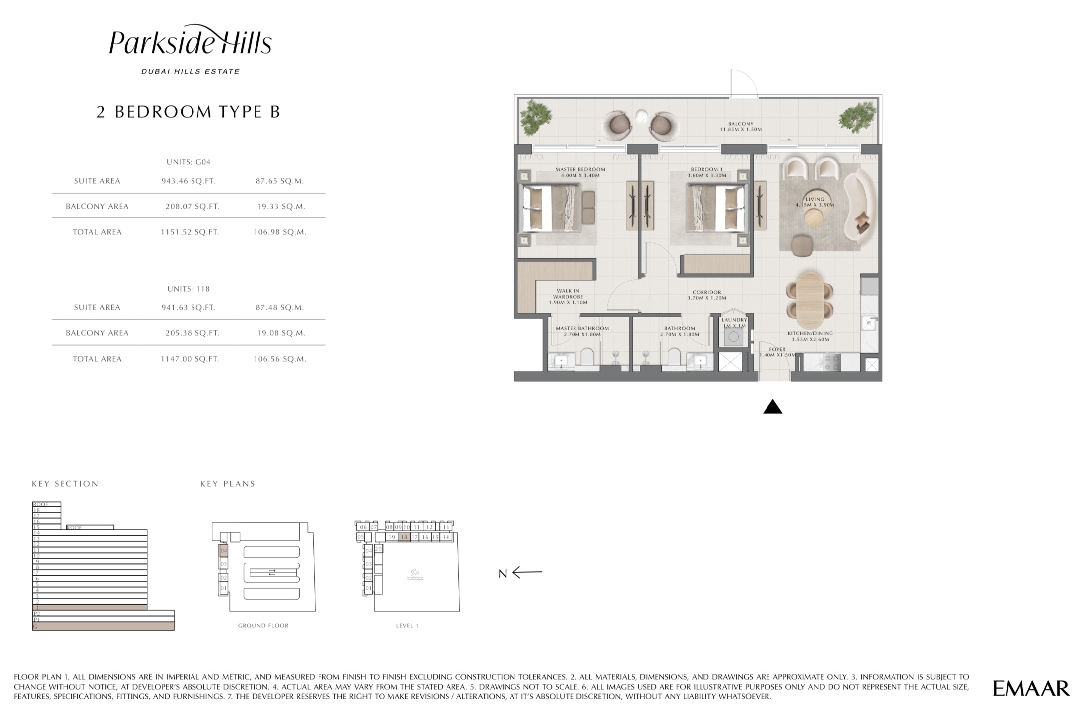 90 Degree South - 2BR-B