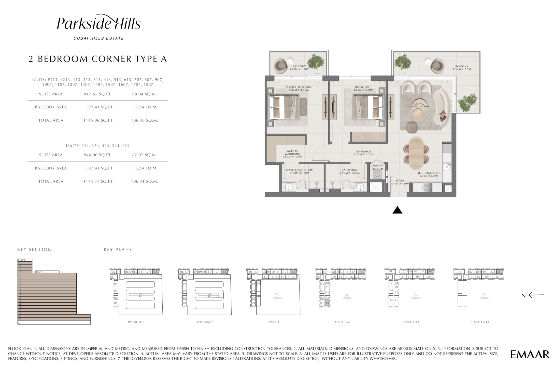 90 Degree South - 2BR-C