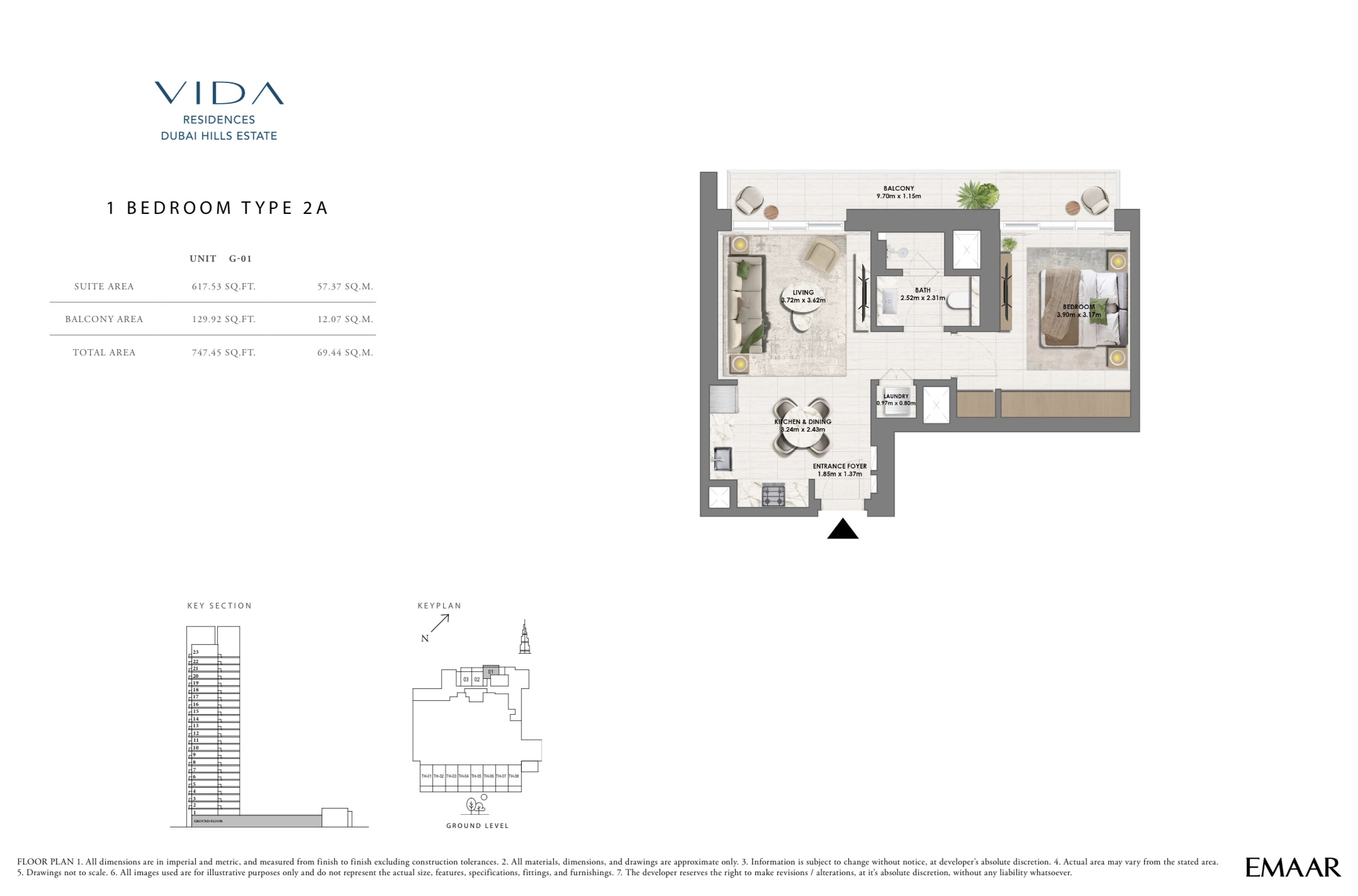 90 Degree South - 1BR-B