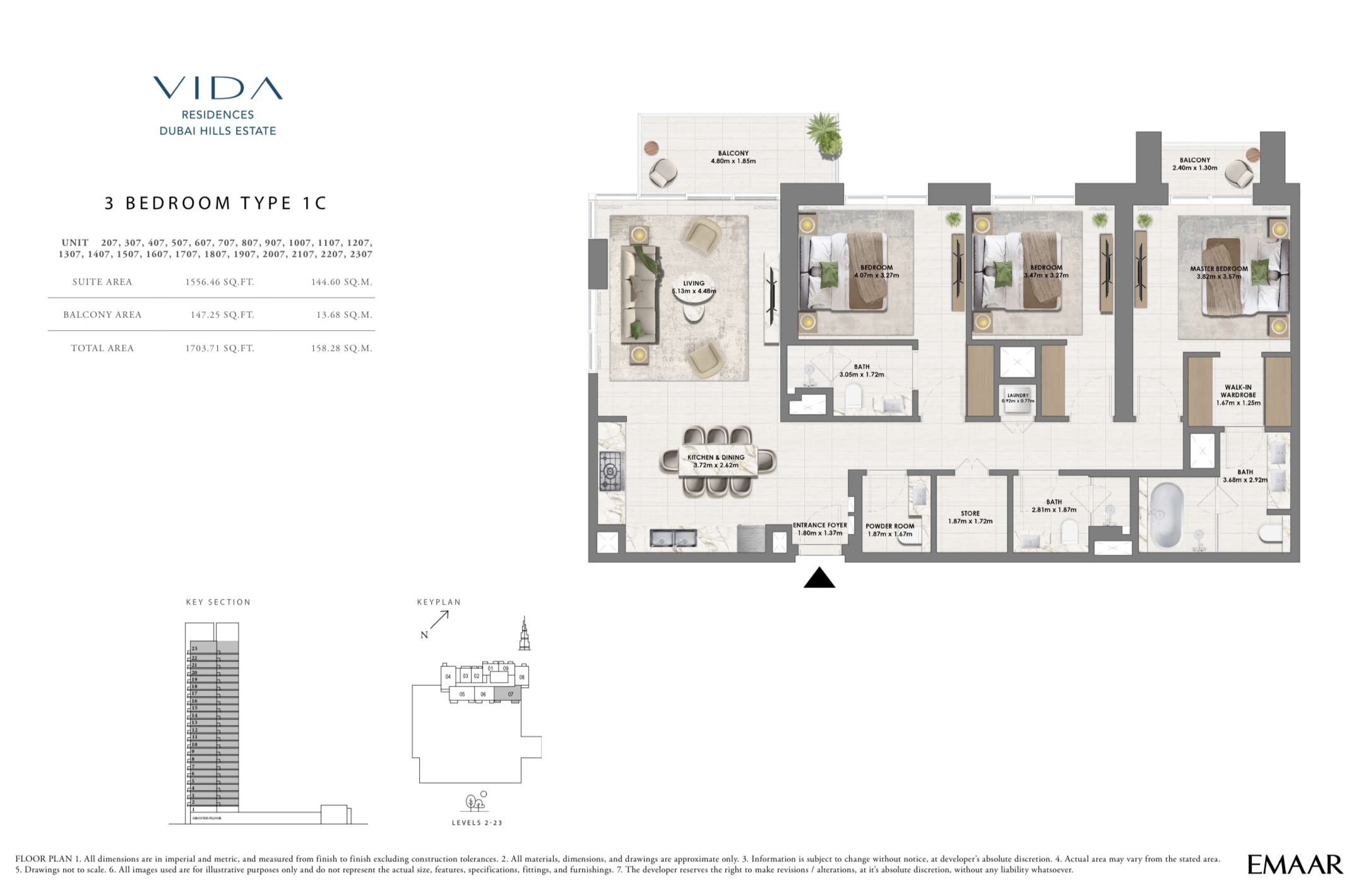 90 Degree South - 3BR-C