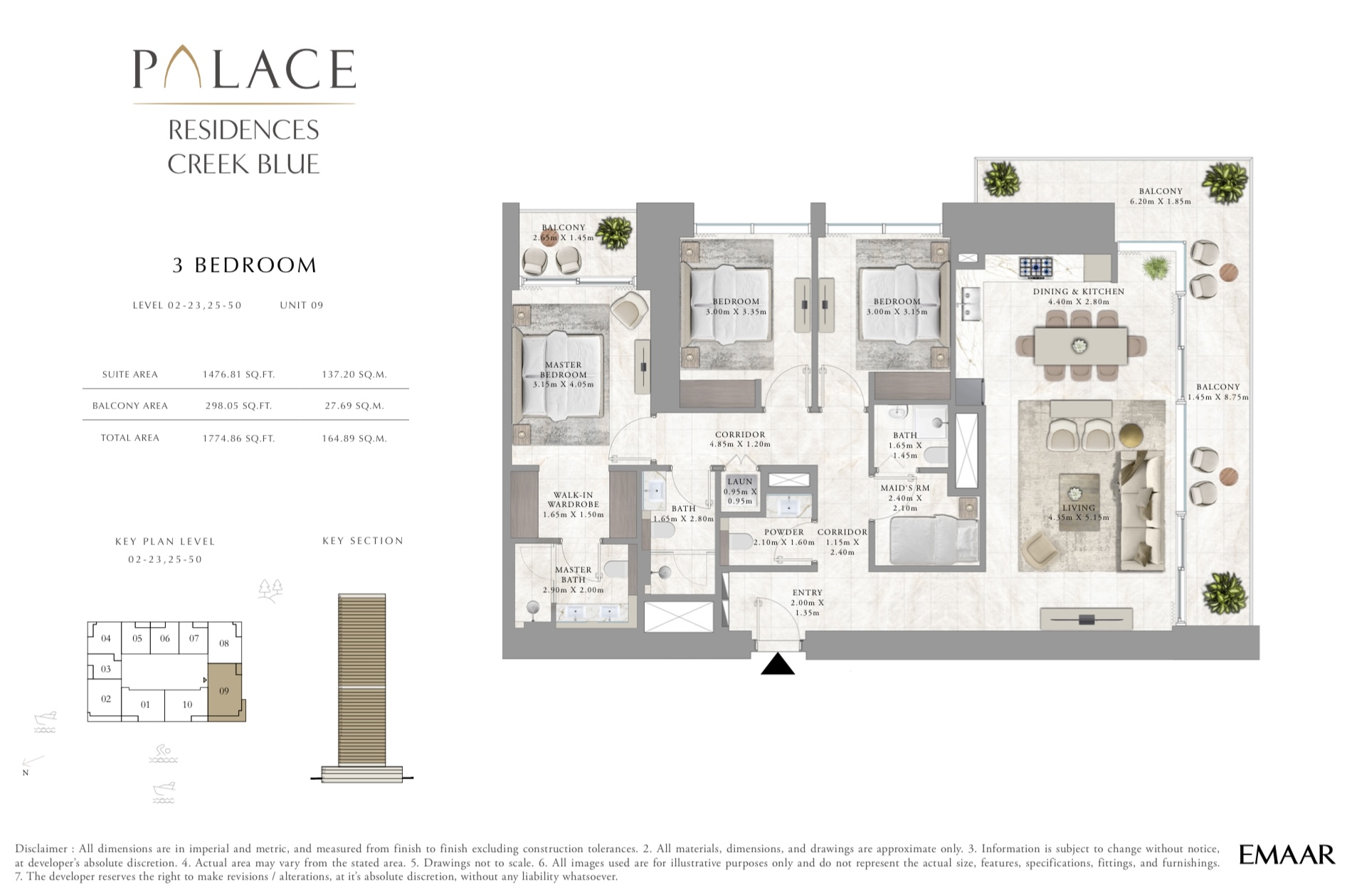 90 Degree South - 3BR