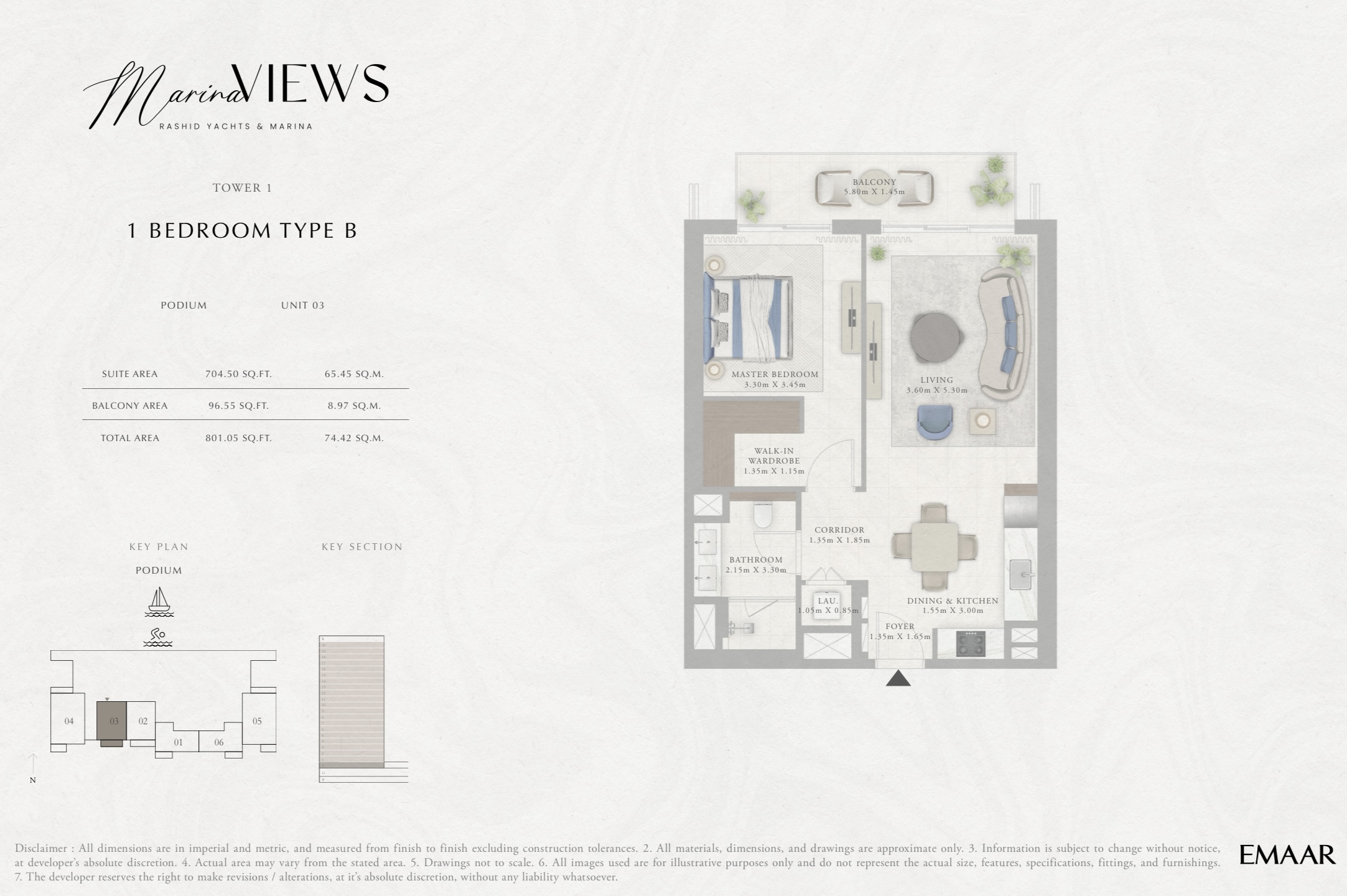 90 Degree South - 1BR-B