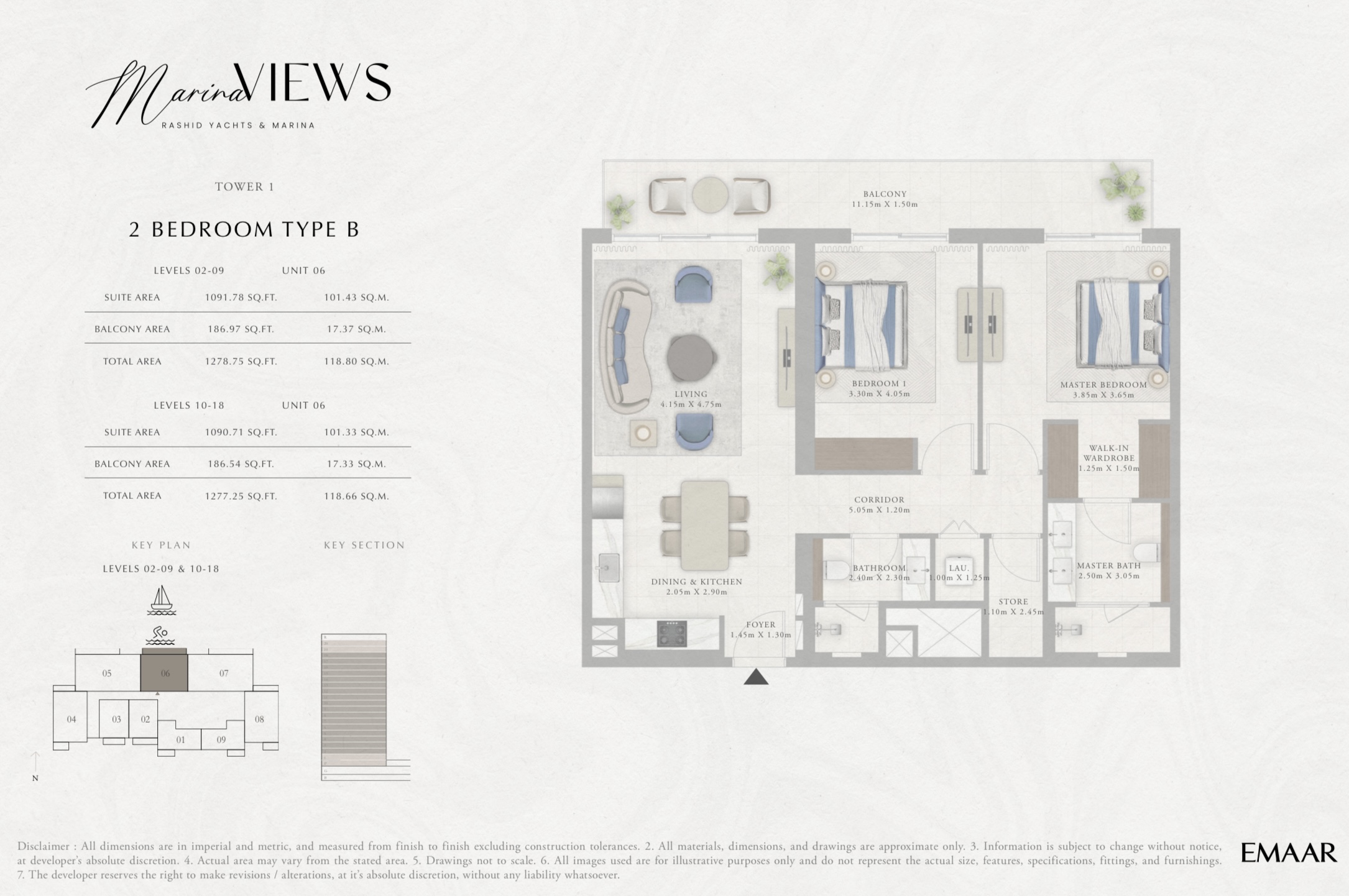 90 Degree South - 2BR-B