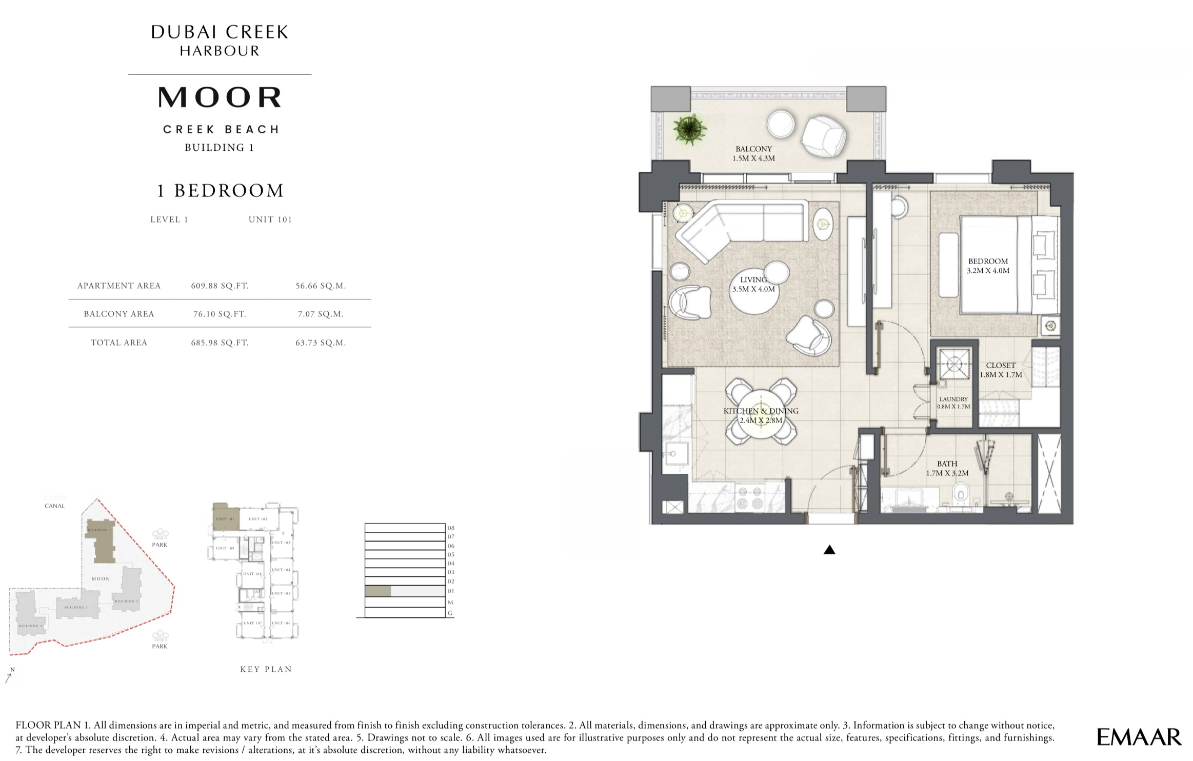 90 Degree South - 1BR-A