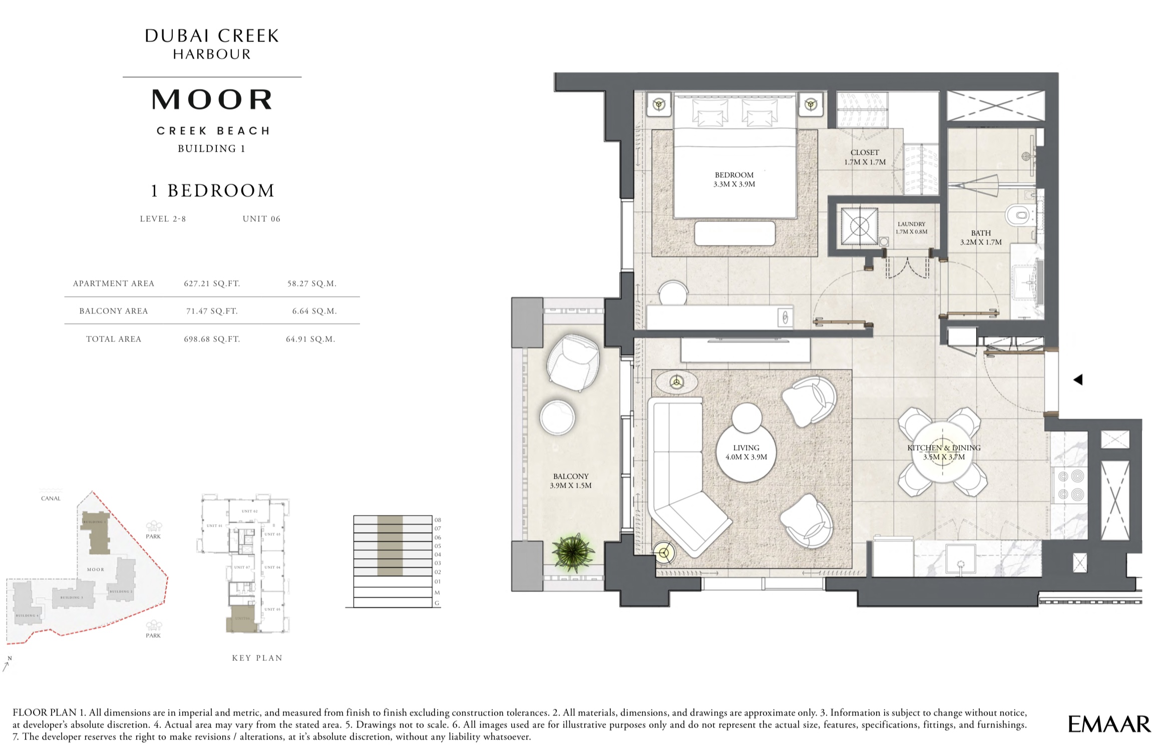 90 Degree South - 1BR-C