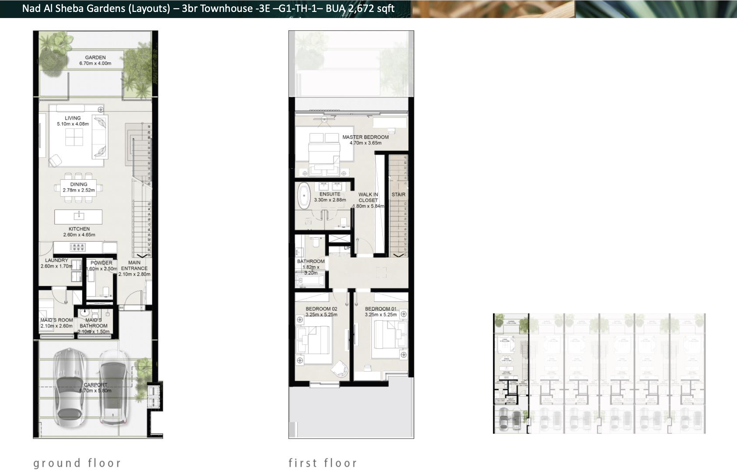 90 Degree South - 3BR-TH-G+1