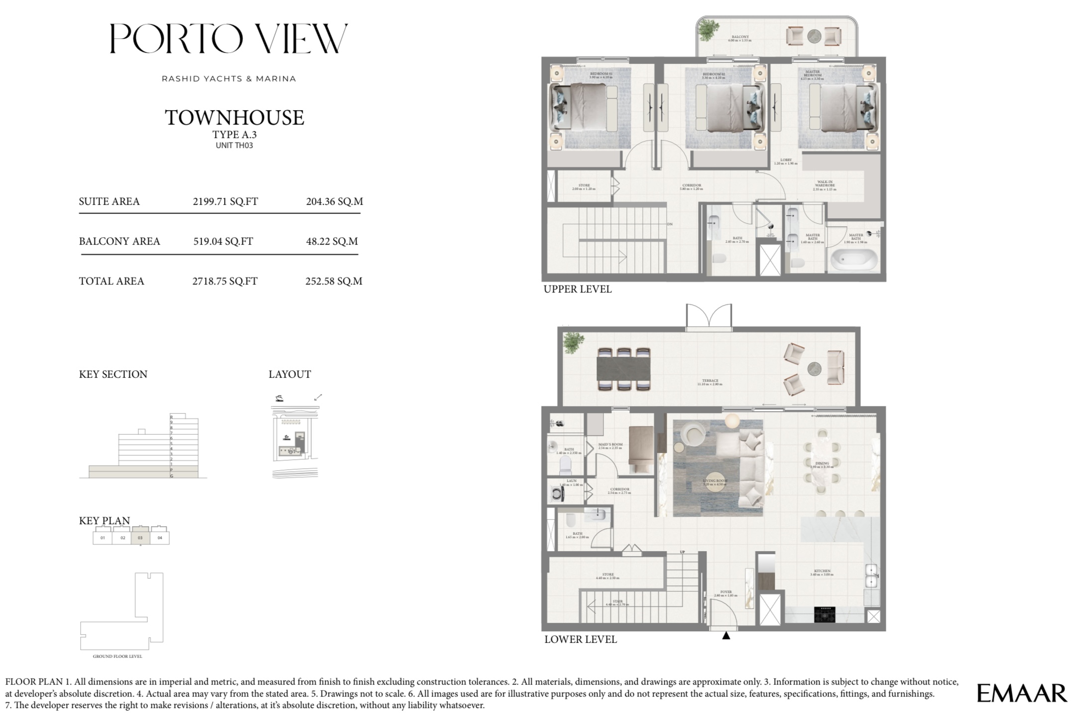 90 Degree South - 3BR-TH-C