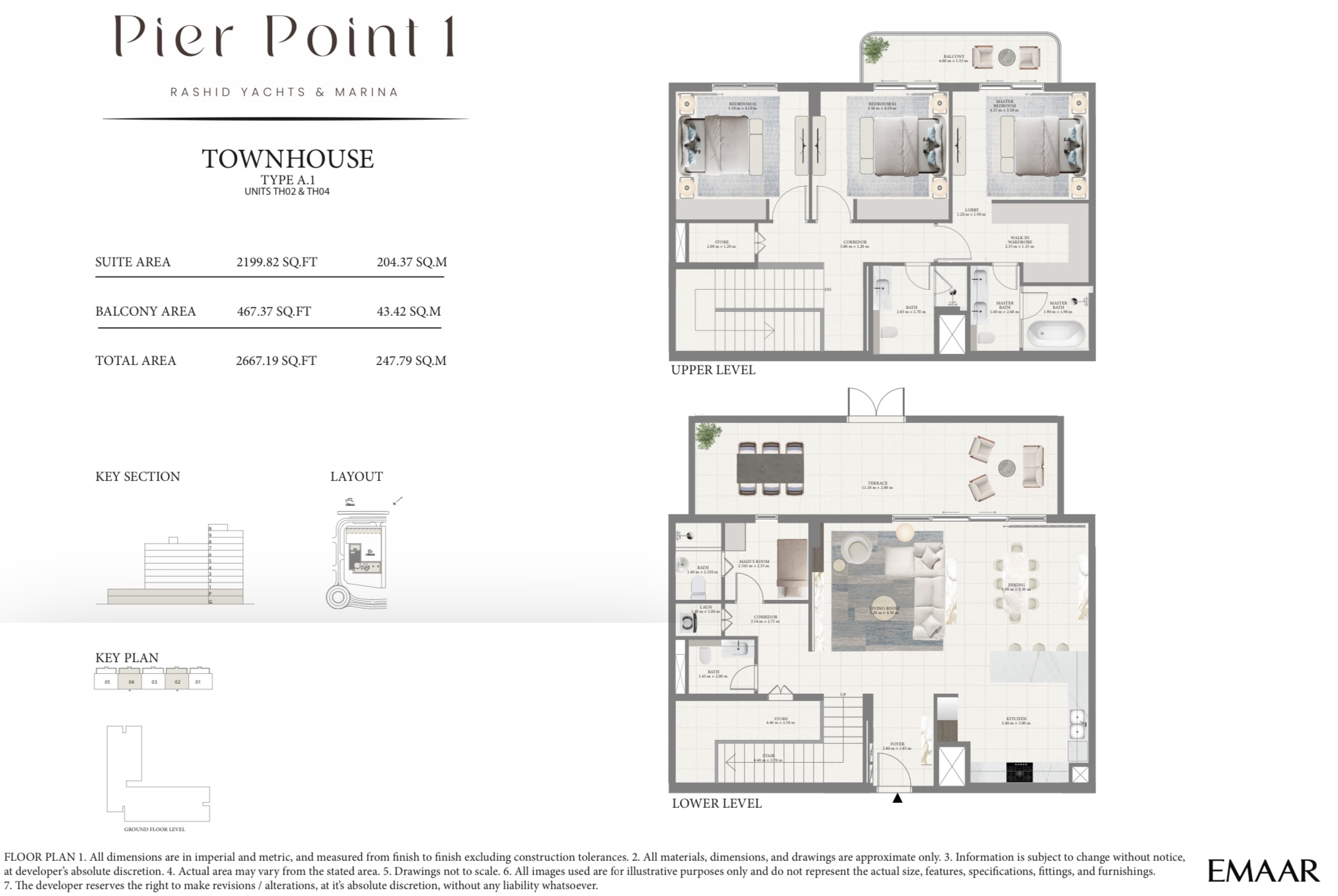 90 Degree South - 3BR-TH-A