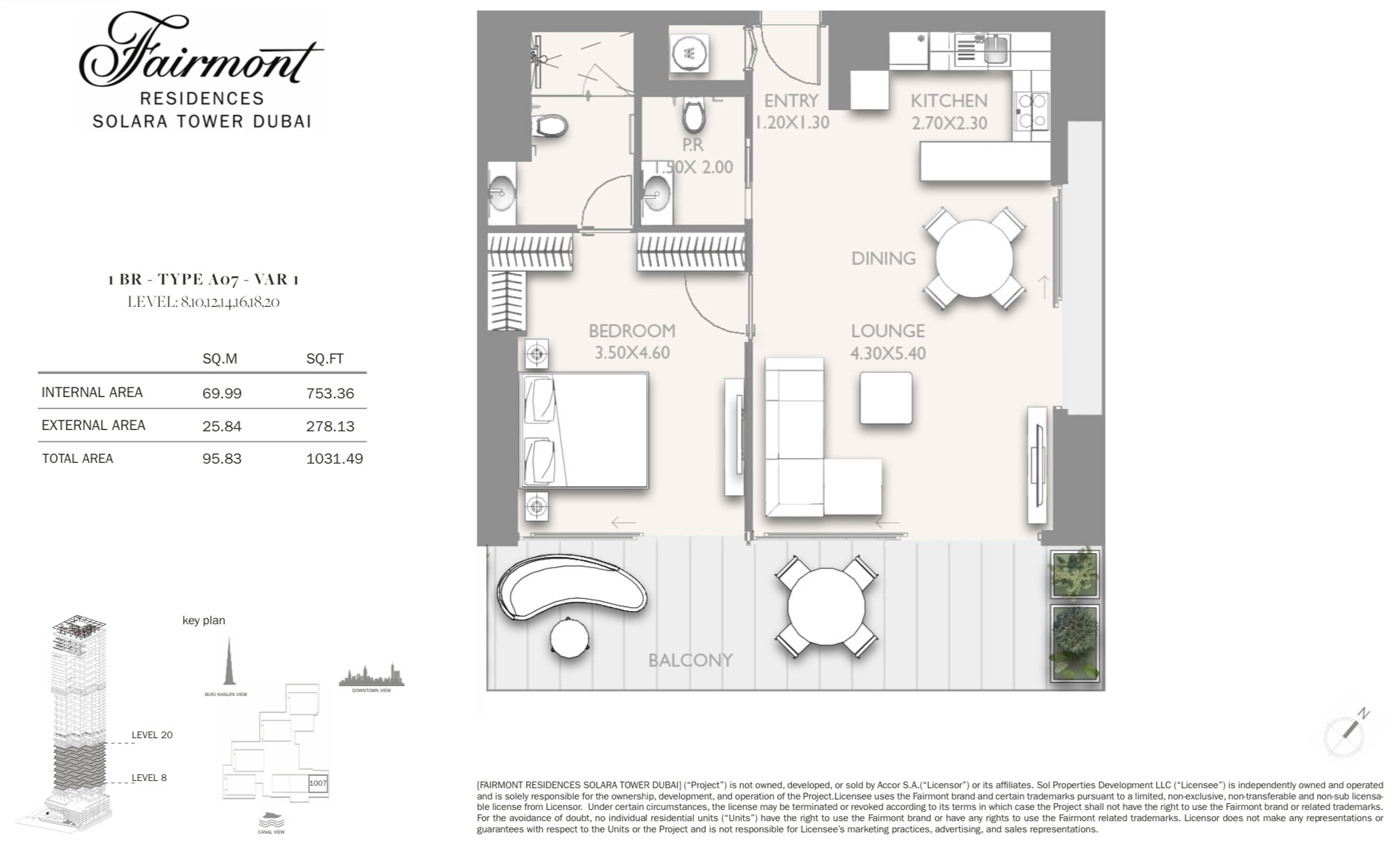 90 Degree South - 1BR-C