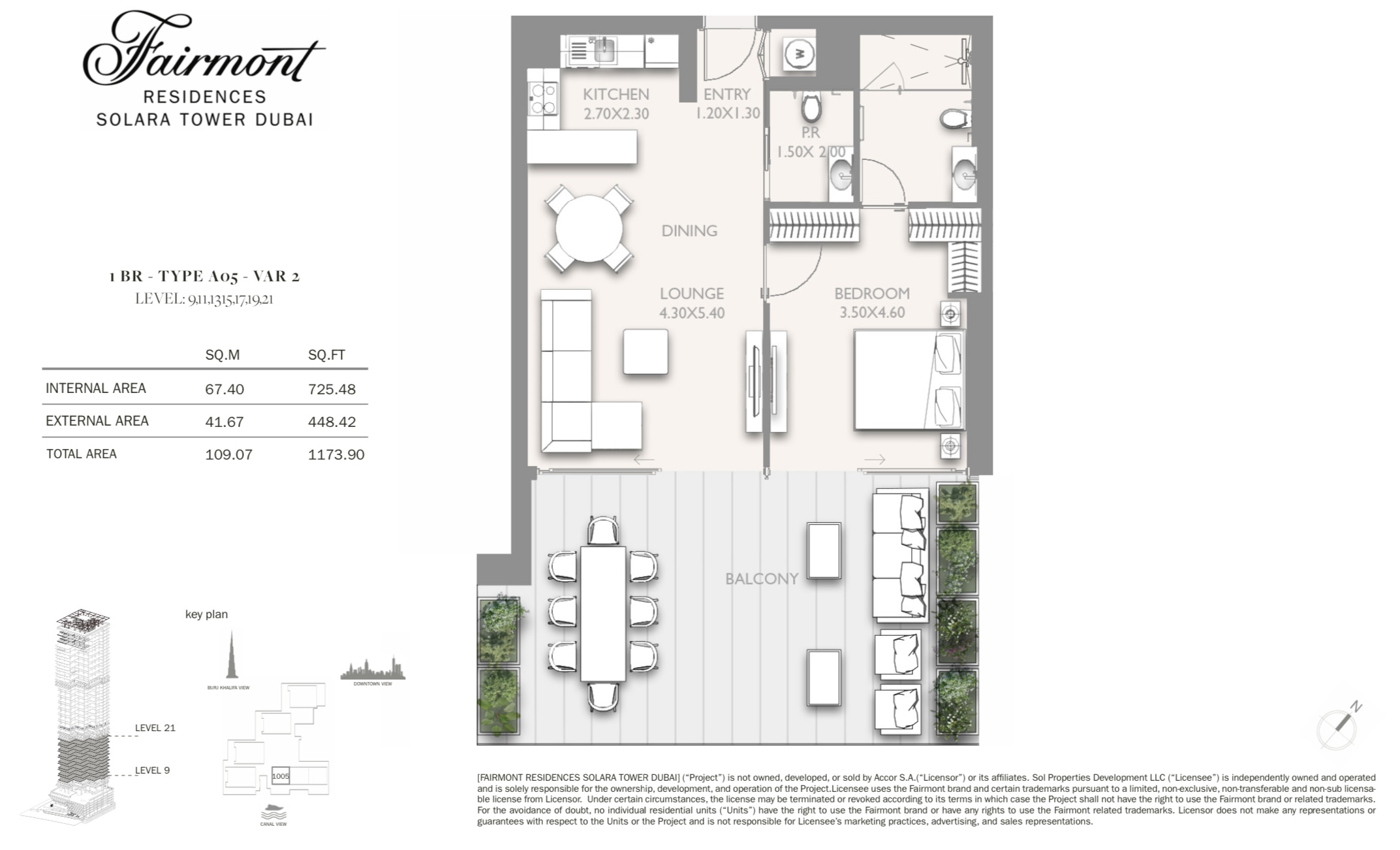 90 Degree South - 1BR-D