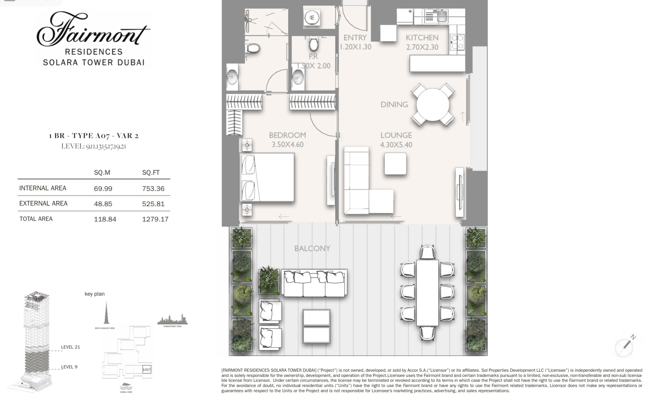 90 Degree South - 1BR-F