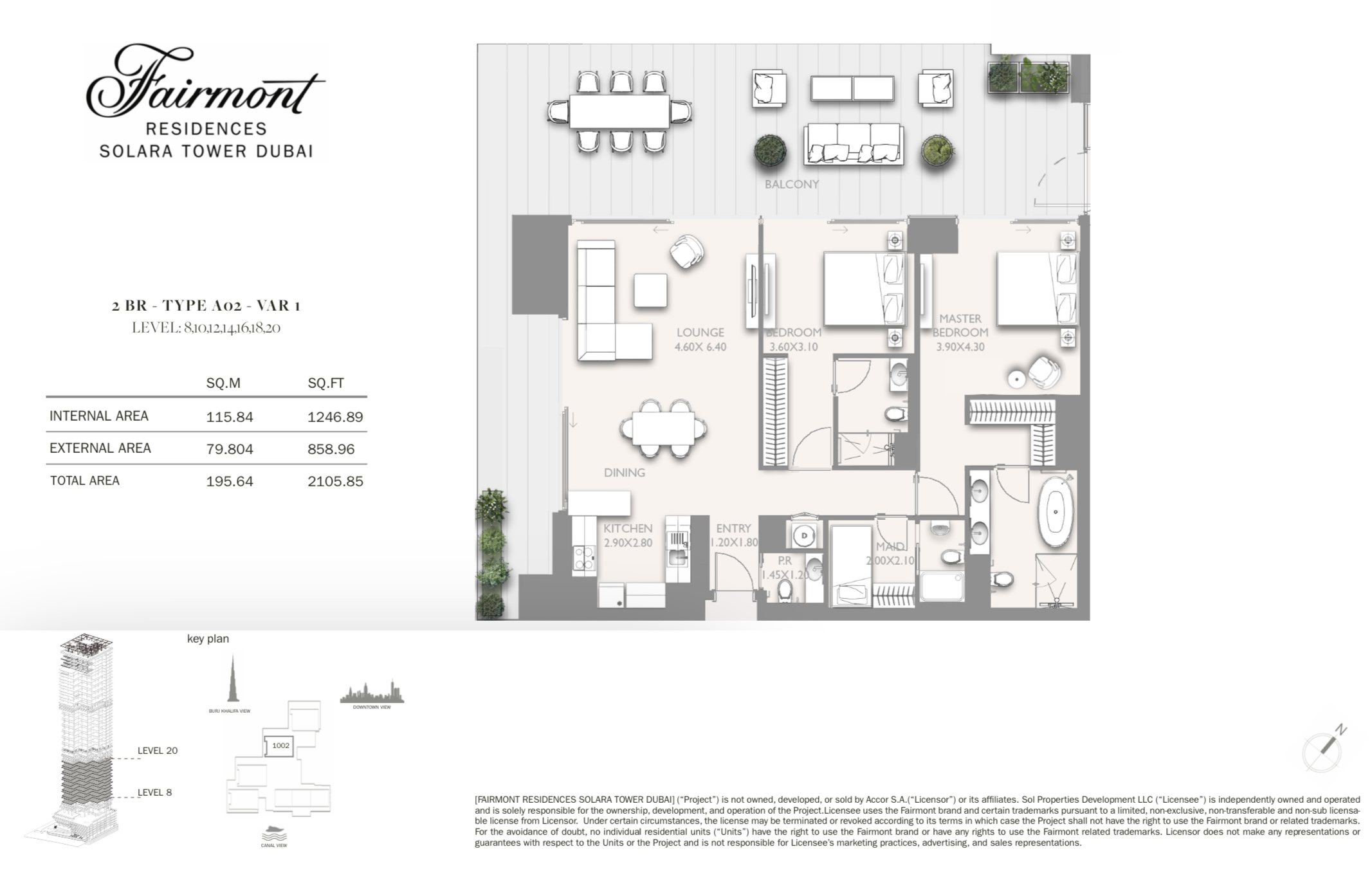 90 Degree South - 2BR-B