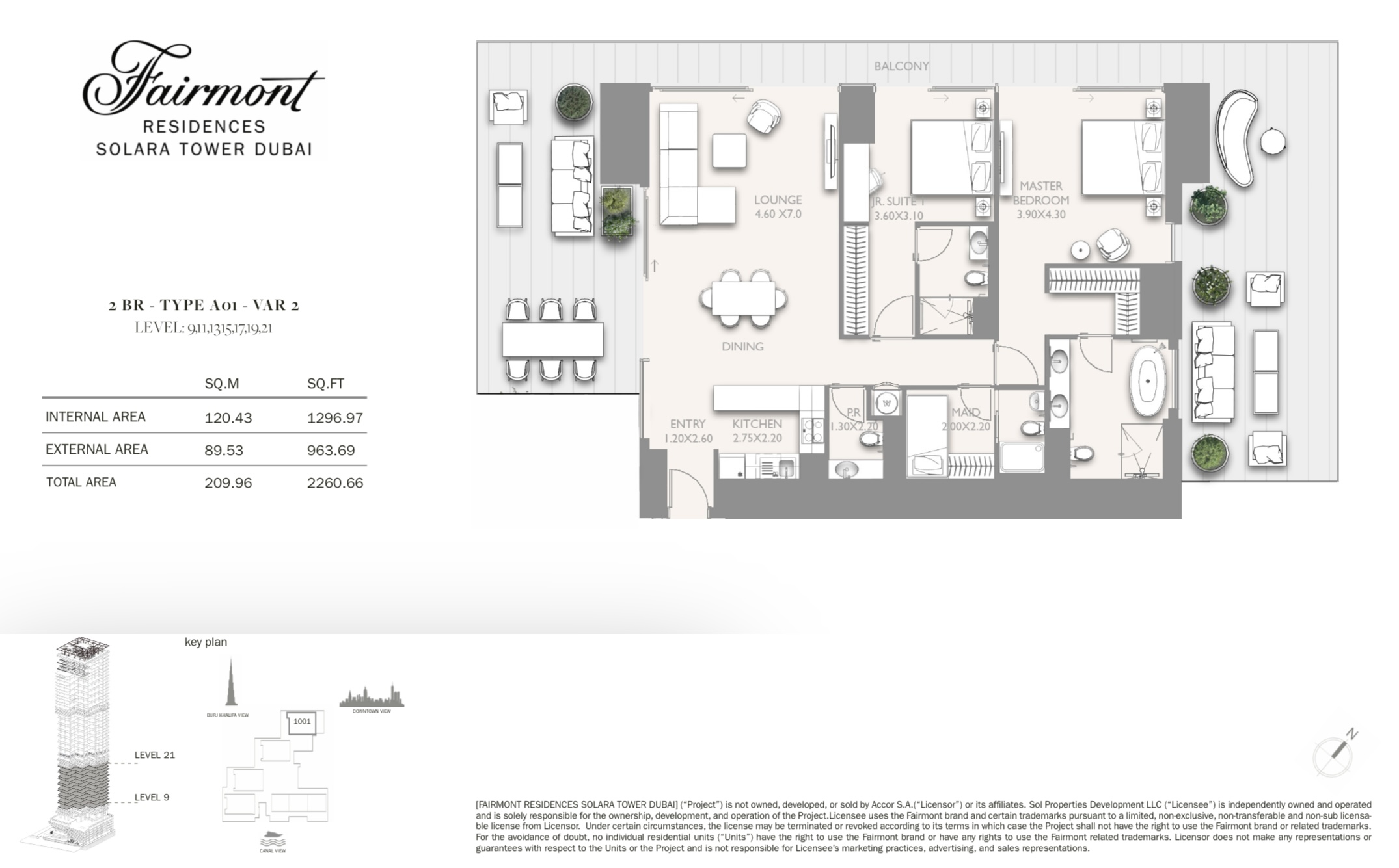 90 Degree South - 2BR-E