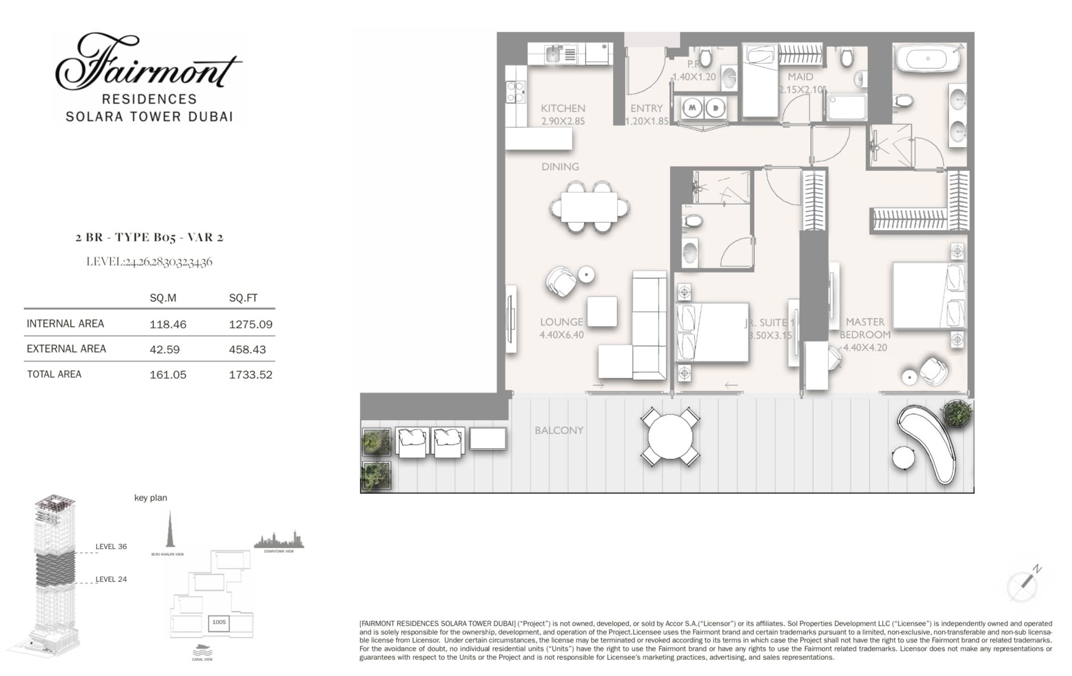 90 Degree South - 2BR-M