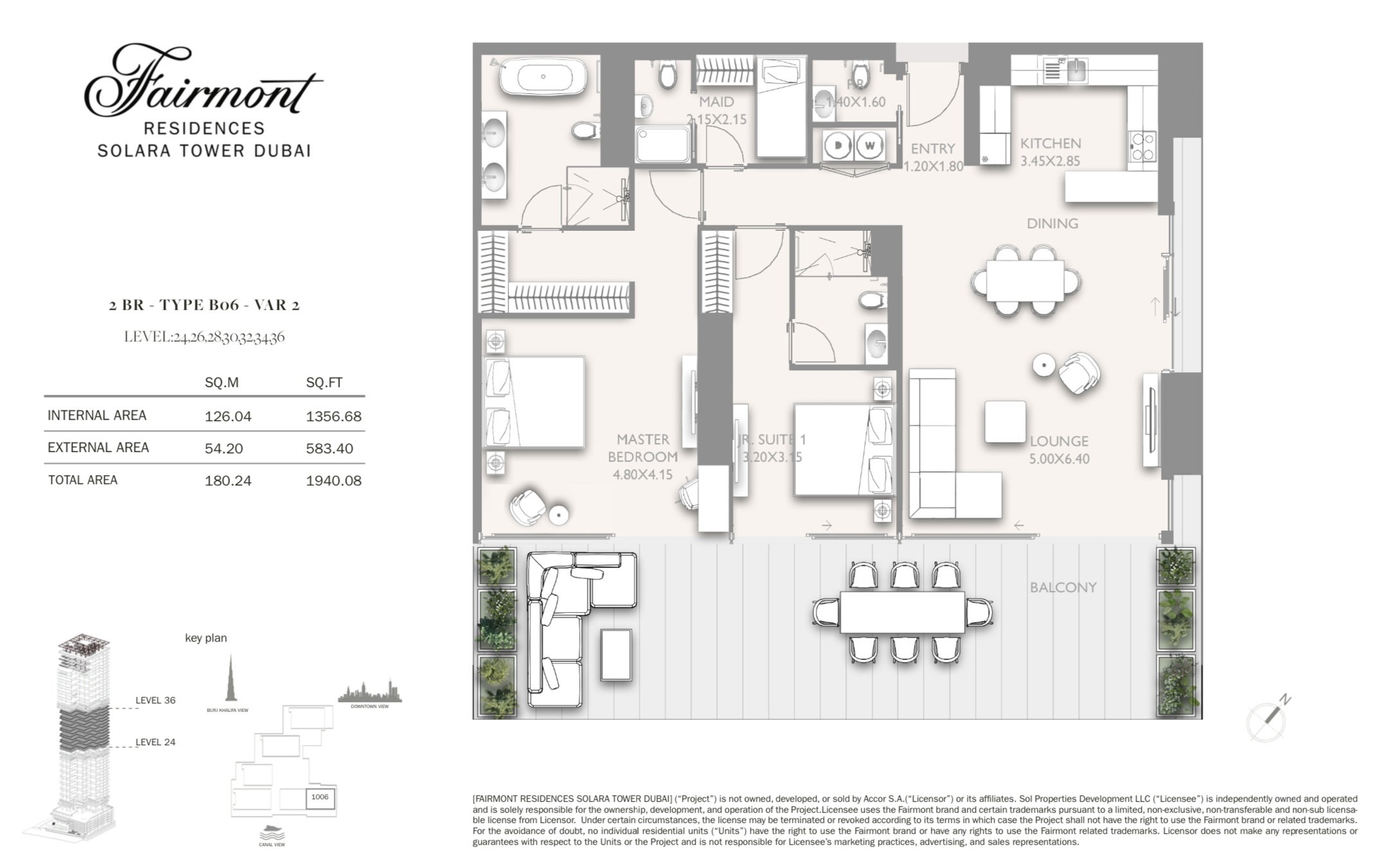 90 Degree South - 2BR-N