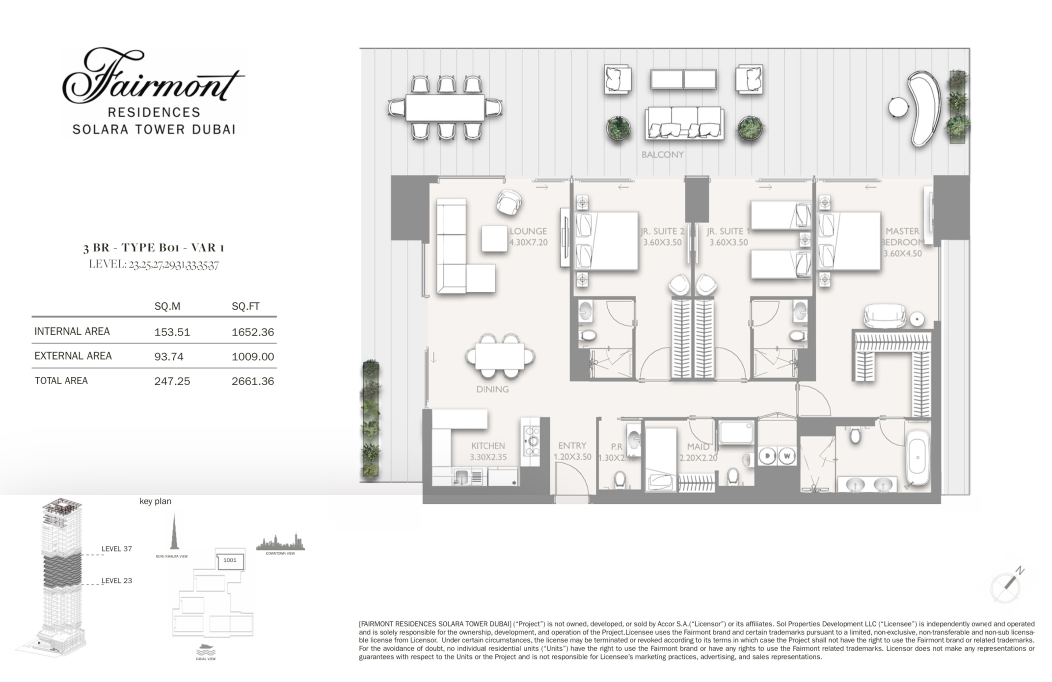 90 Degree South - 3BR-A