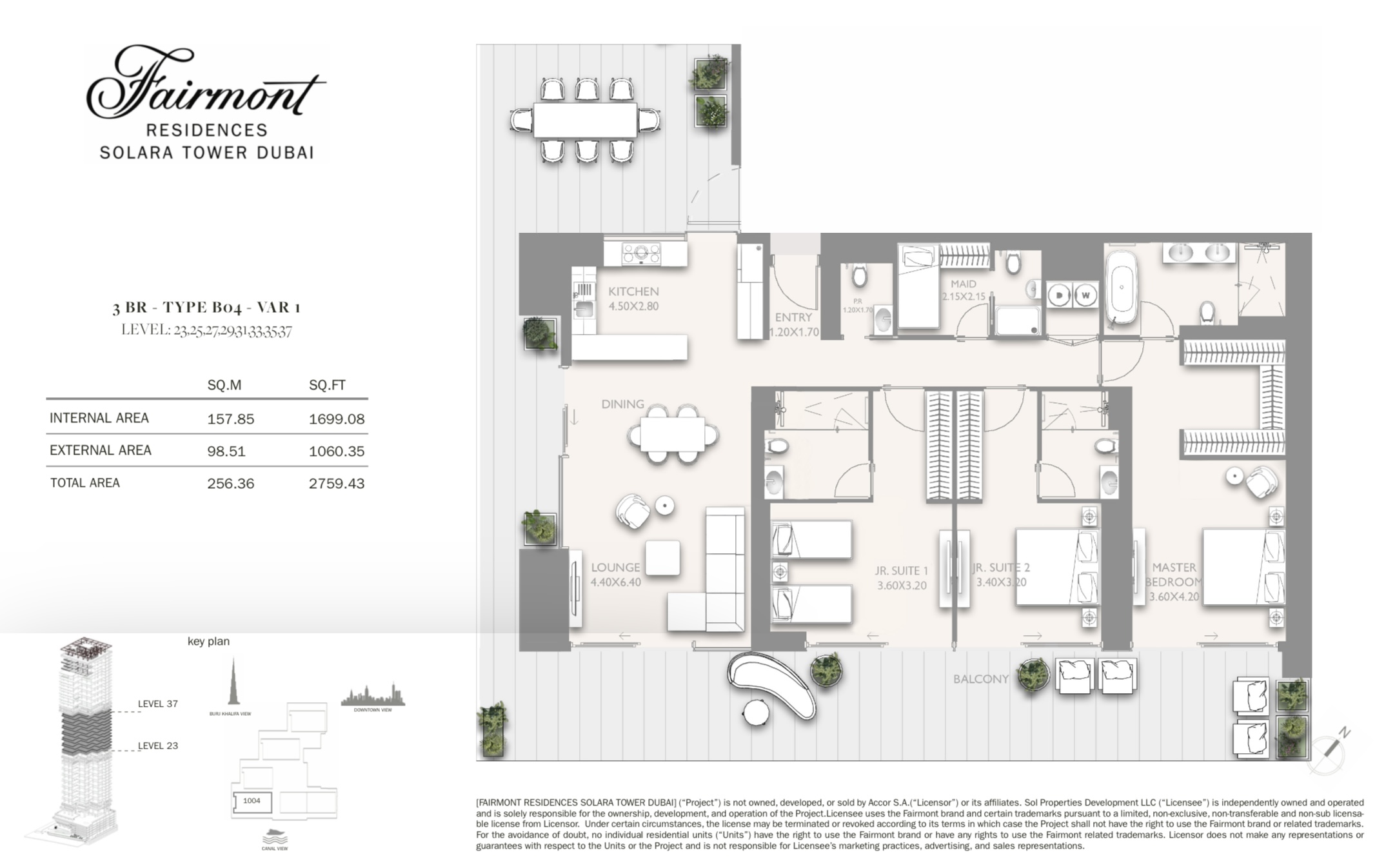 90 Degree South - 3BR-C