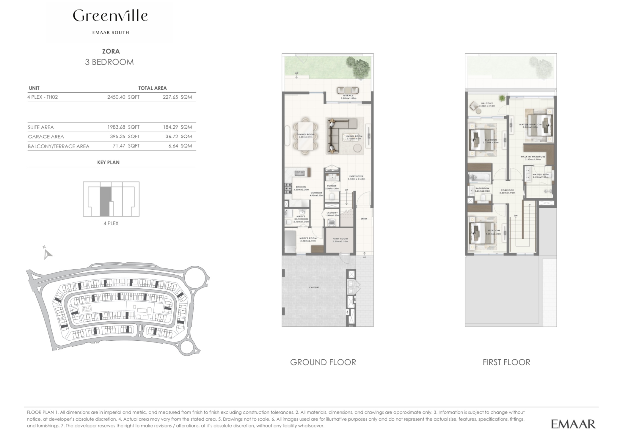 90 Degree South - 3BR-TH-C