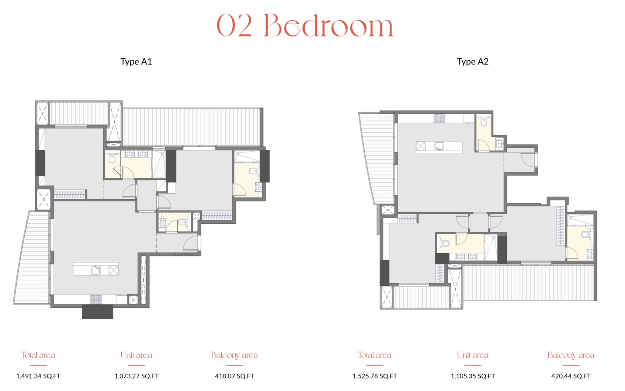 90 Degree South - 2BR